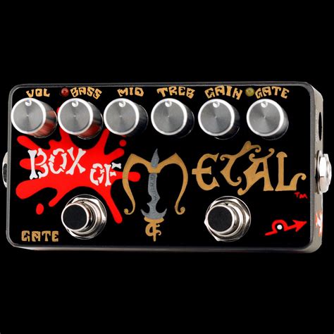 zvex box of metal manual|Box Of Metal — B086 — ZVEX Effects.